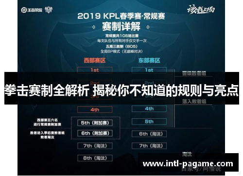 拳击赛制全解析 揭秘你不知道的规则与亮点